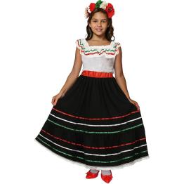Fato mexicano para menina