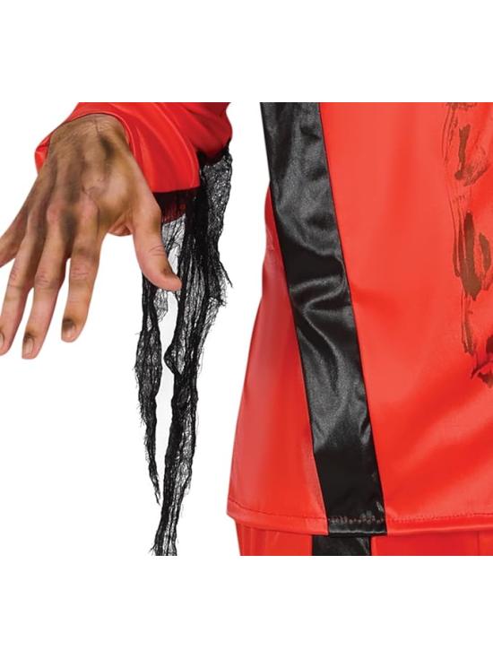 Fantasia de Zumbi “Thriller” de Michael Jackson – Jaqueta e Calça Masculina