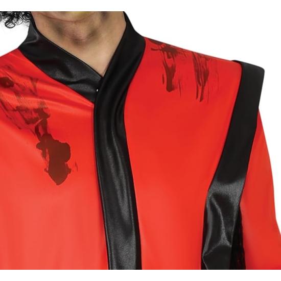 Fantasia de Zumbi “Thriller” de Michael Jackson – Jaqueta e Calça Masculina