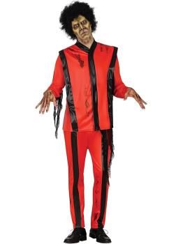 Fantasia de Zumbi “Thriller” de Michael Jackson – Jaqueta e Calça Masculina