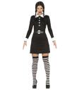 Fato económico de Wednesday Addams para adulto