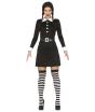 Fato económico de Wednesday Addams para adulto