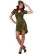 Traje militar de alta graduação para adulto