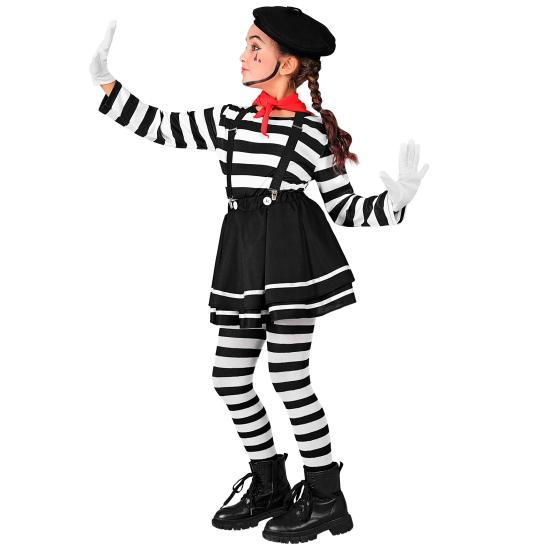 Fantasia de mímica para meninas Fantasia de mímica para meninas