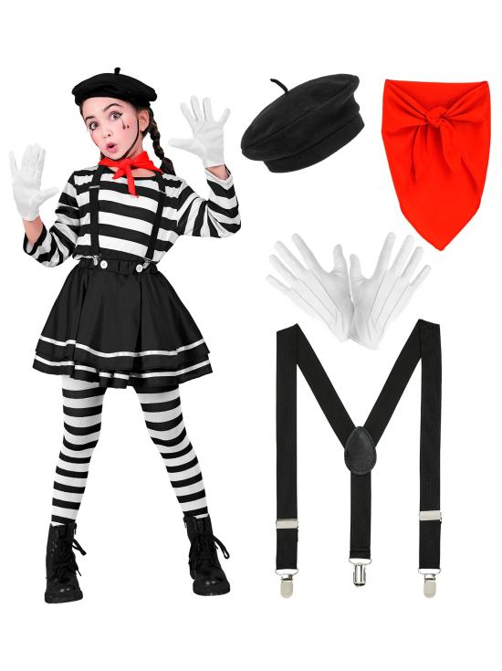 Fantasia de mímica para meninas