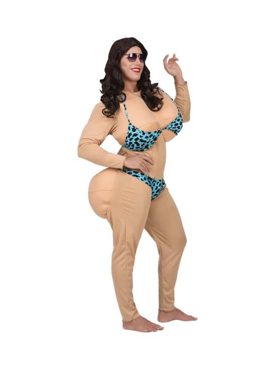 Fato de Miss Bikini para homem