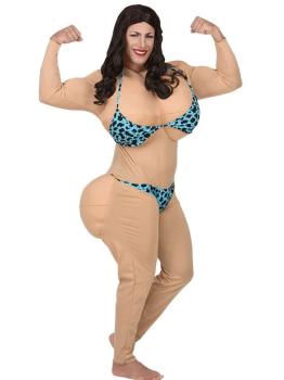 Fato de Miss Bikini para homem