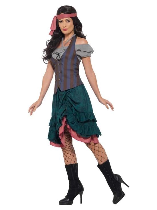 Fantasia adulta de pirata de luxo