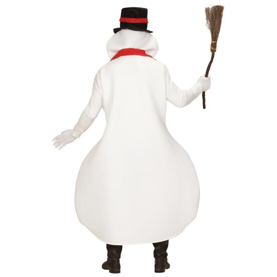 Fantasia de Natal de boneco de neve adulto