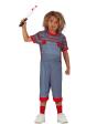 Fato de boneco Chucky diabólico para criança