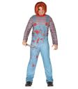 Fantasia de boneca diabólica Chucky tamanho adulto