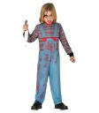 Fantasia de boneco diabólico Chucky, tamanho infantil