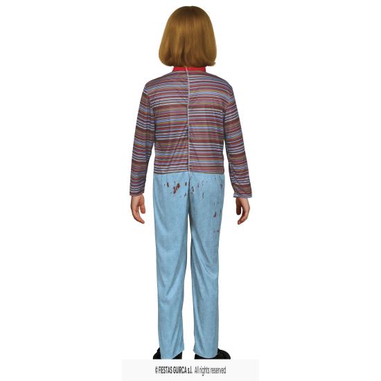 Fantasia de boneco diabólico Chucky, tamanho infantil