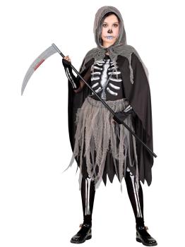 Fato de Halloween da morte para menina