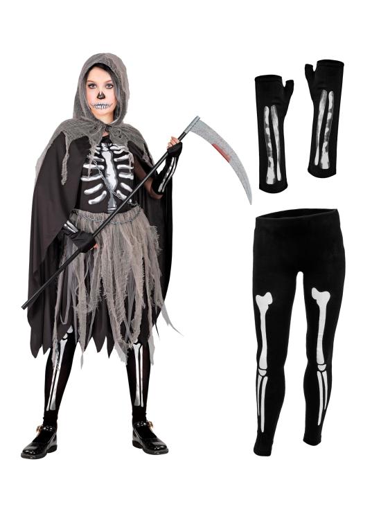 Fato de Halloween da morte para menina