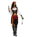 Fantasia legal de mulher pirata.