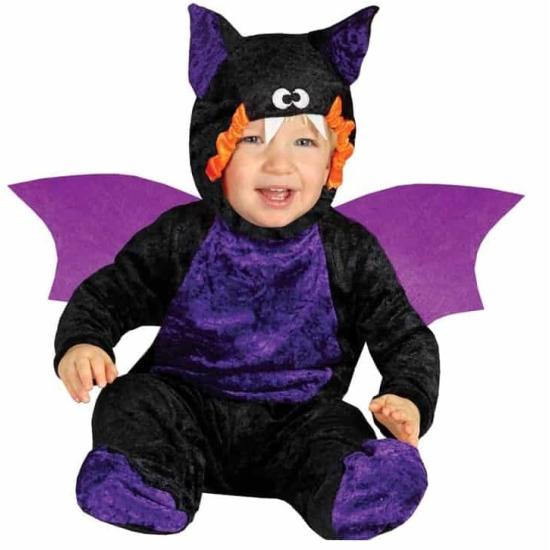 Fantasia de morcego noturno para bebê