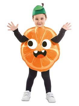 Fato infantil laranja.