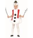 Fantasia de boneco de neve de Natal tamanho infantil