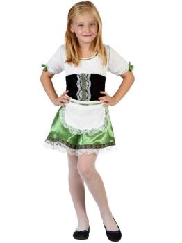 Fantasia de tirolesa para menina