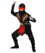 Fato de Ninja Vermelho para Menino com Conjunto de Armas