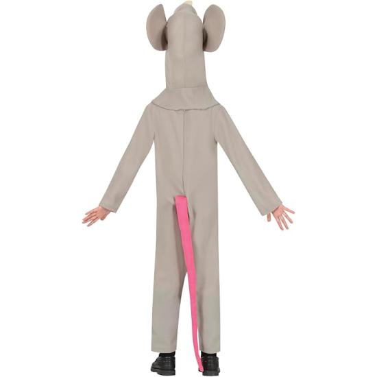 Fantasia infantil de rato - Macacão de rato cinza Fantasia infantil de rato - Macacão de rato cinza