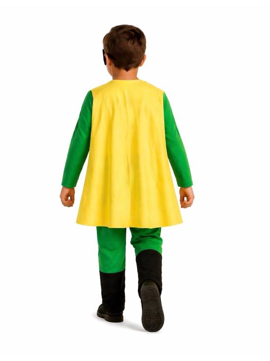 Fantasia de Super Robin Batman para meninos.