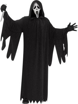 Fantasia de Ghostface Scream 25º Aniversário para Adultos – Fantasia de Terror para o Halloween