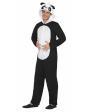 Fantasia econômica de urso panda adulto