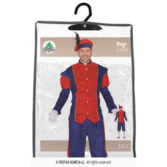 Fato de página adulto azul e marrom