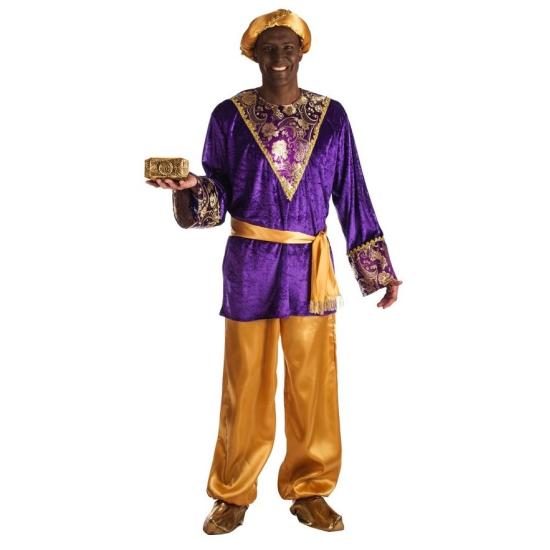 Fato de página Baltasar para adulto