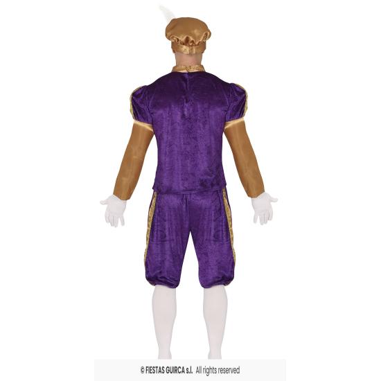 Fato de Gala de Página de Natal para adulto