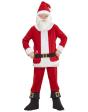 Fantasia de Papai Noel com barba infantil