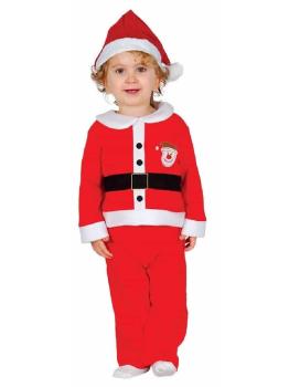 Fantasia de Papai Noel para bebê