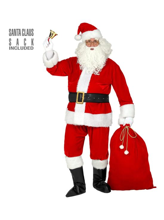 Fantasia profissional adulta de Papai Noel