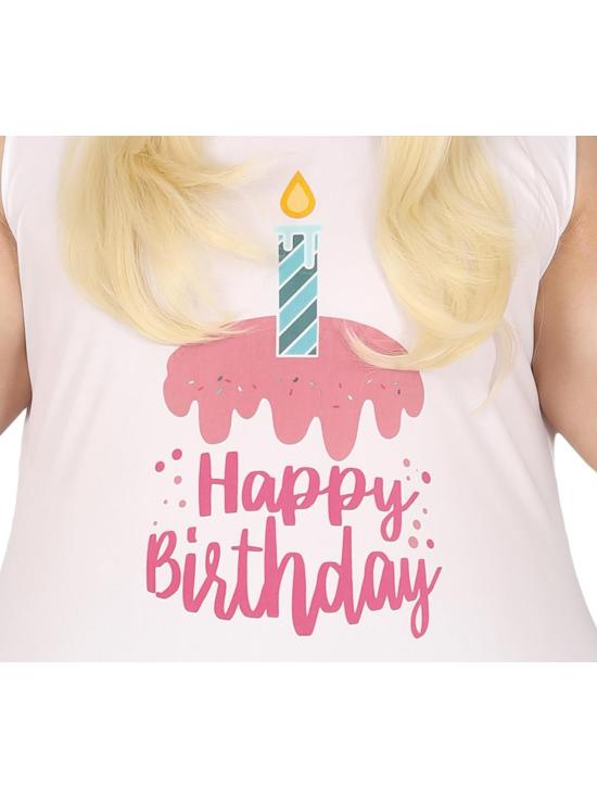 Fantasia de bolo de aniversário para homem **