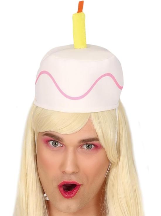Fantasia de bolo de aniversário para homem **