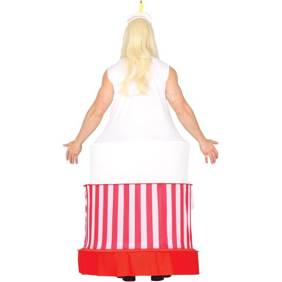 Fantasia de bolo de aniversário para homem **