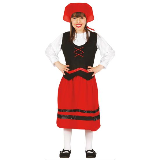 Fantasia infantil de pastora de Natal Fantasia infantil de pastora de Natal