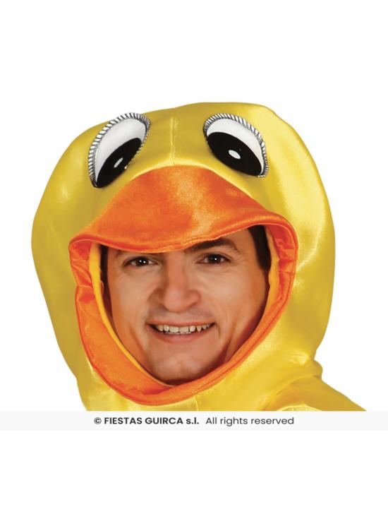 Fantasia de patinho de banheira, tamanho adulto