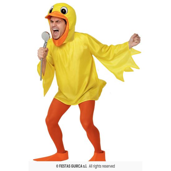 Fantasia de patinho de banheira, tamanho adulto