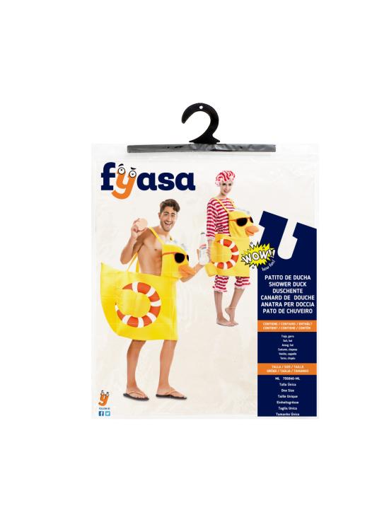 Fantasia engraçada de pato para banho de adultos | Festas de despedida de solteira