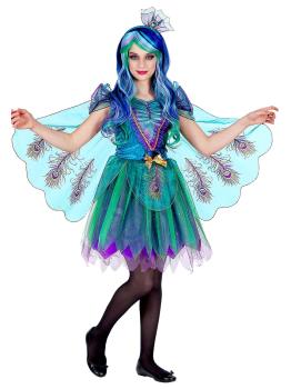 Fato de pavão para menina