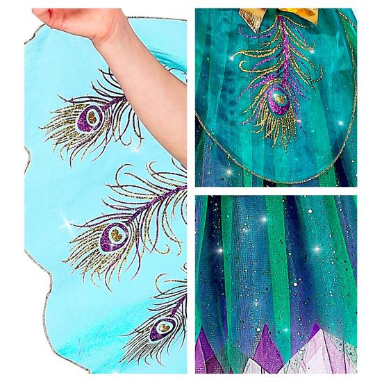 Fato de pavão para menina Fato de pavão para menina