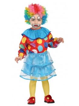 Fantasia de palhaço de circo para bebê