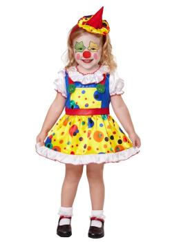Fantasia de Palhaço Feliz para Meninas