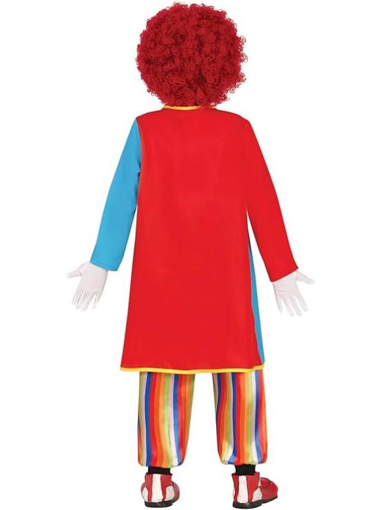 Fato de palhaço de circo para criança