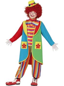 Fato de palhaço de circo para criança
