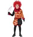 Fantasia de Palhaço de Terror Infantil – Jaqueta, Babado e Calça