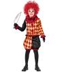 Fantasia de Palhaço de Terror Infantil – Jaqueta, Babado e Calça